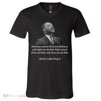 MLK Quote Martin Luther King Jr. V-Neck T-Shirt thumb 0