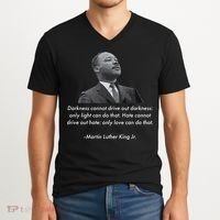 MLK Quote Martin Luther King Jr. V-Neck T-Shirt thumb 2
