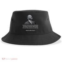 MLK Quote Martin Luther King Jr. Sustainable Bucket Hat thumb 0