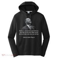 MLK Quote Martin Luther King Jr. Performance Fleece Hoodie thumb 0