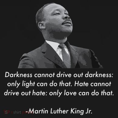 MLK Quote Martin Luther King Jr. Tie Dye Hoodie