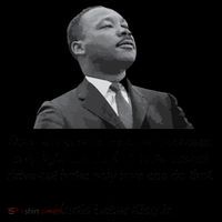 MLK Quote Martin Luther King Jr. Kids Colorblock Raglan Jersey thumb 2