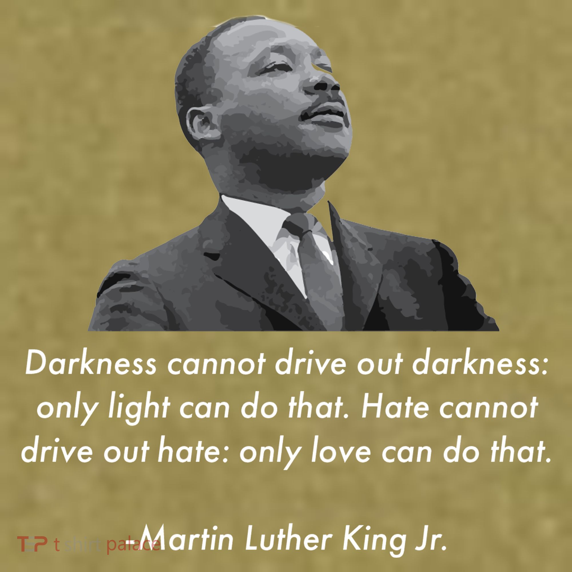 MLK Quote Martin Luther King Jr. Garment-Dyed Women's Muscle Tee