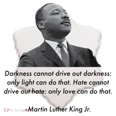 MLK Quote Martin Luther King Jr. Ceramic Ornament
