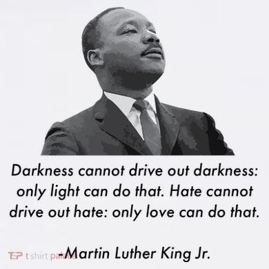 MLK Quote Martin Luther King Jr. Garment-Dyed Sweatshirt