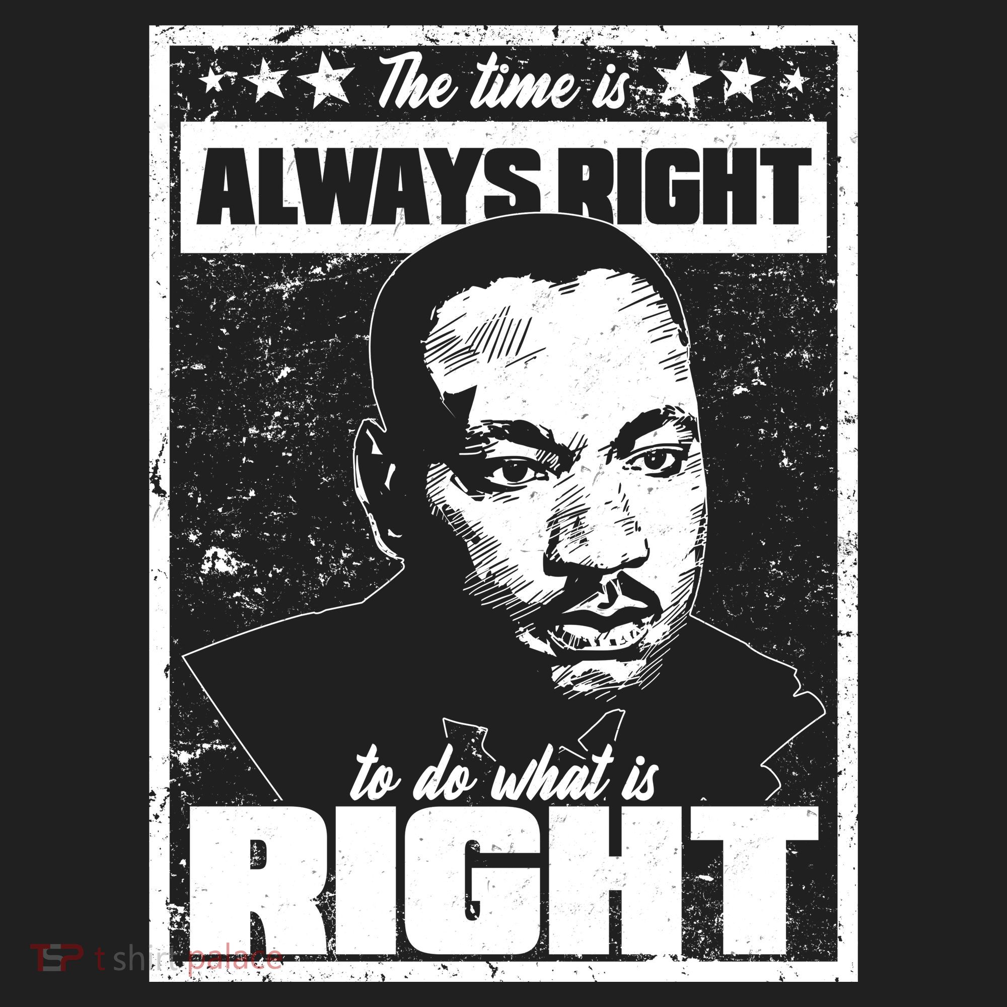 MLK The Time is Always Right to Do What is Right Women's Sweatshirt
