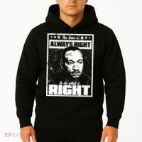 MLK The Time is Always Right to Do What is Right Hoodie thumb 2