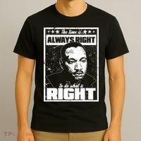 MLK The Time is Always Right to Do What is Right T-Shirt thumb 3