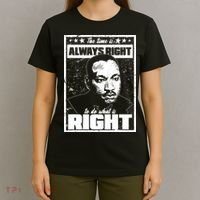 MLK The Time is Always Right to Do What is Right T-Shirt thumb 4