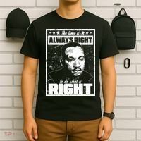 MLK The Time is Always Right to Do What is Right T-Shirt thumb 6