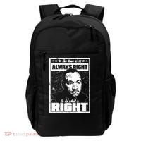MLK The Time is Always Right to Do What is Right Backpack thumb 0