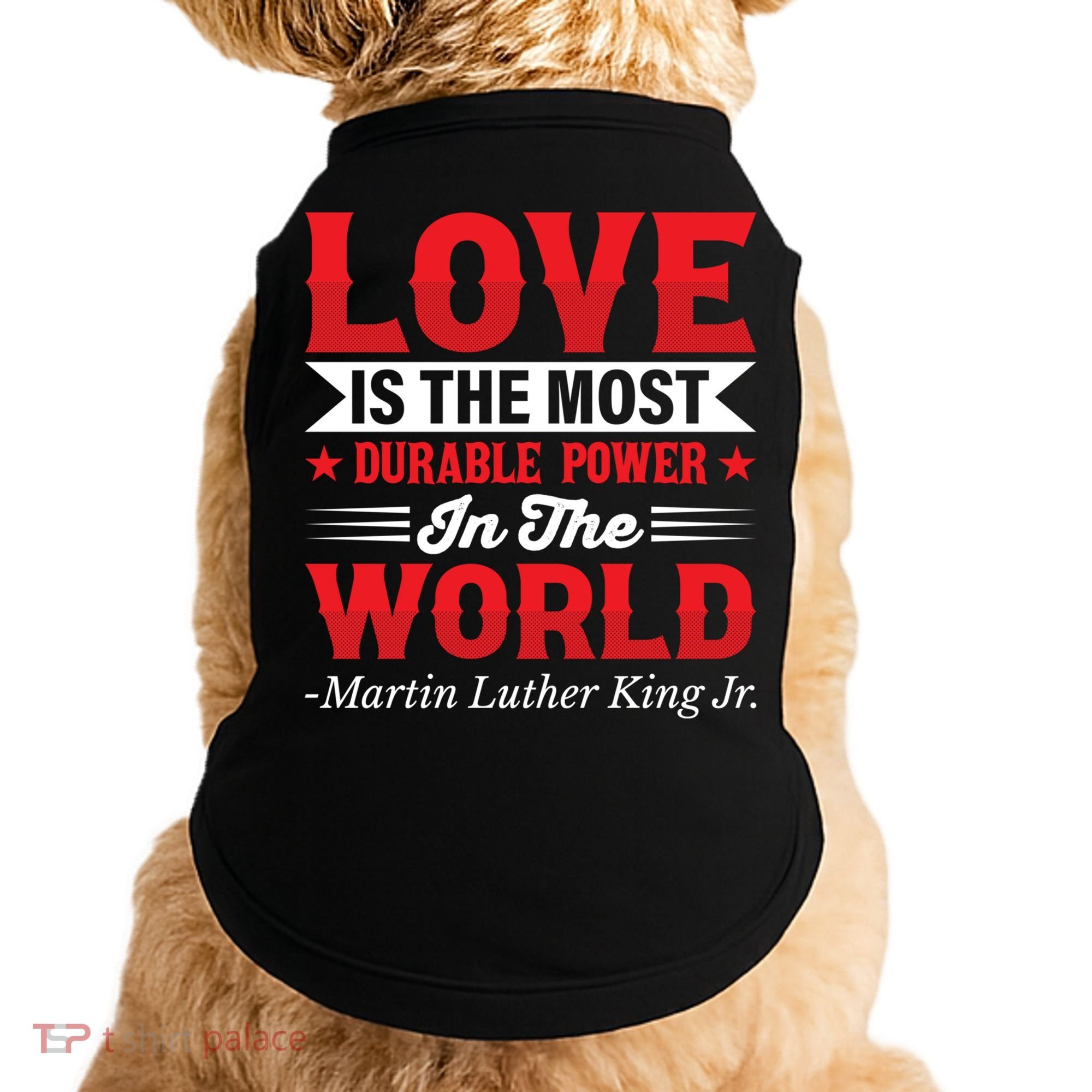 Martin Luther King Jr Gift Doggie Tank