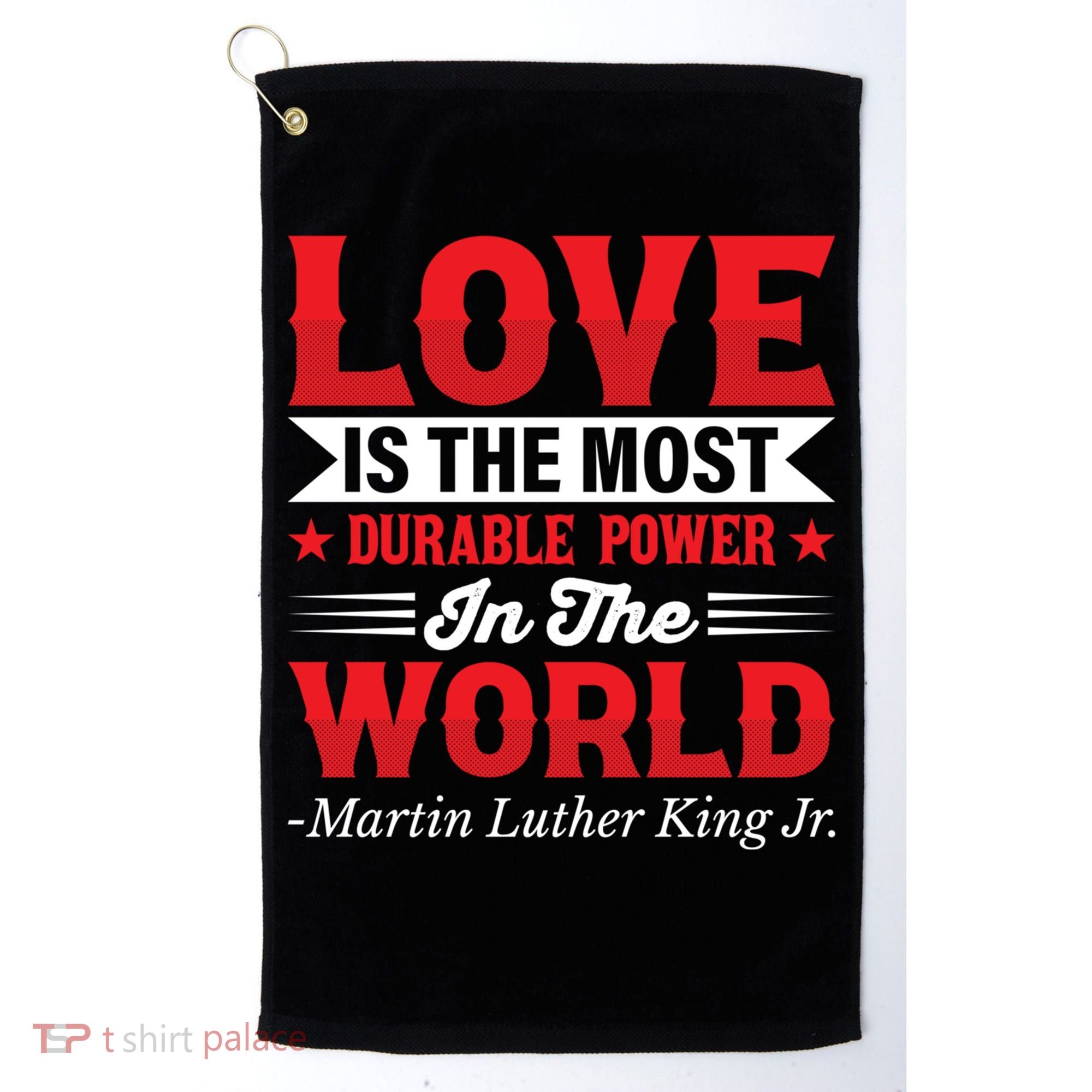 Martin Luther King Jr Gift Golf Towel