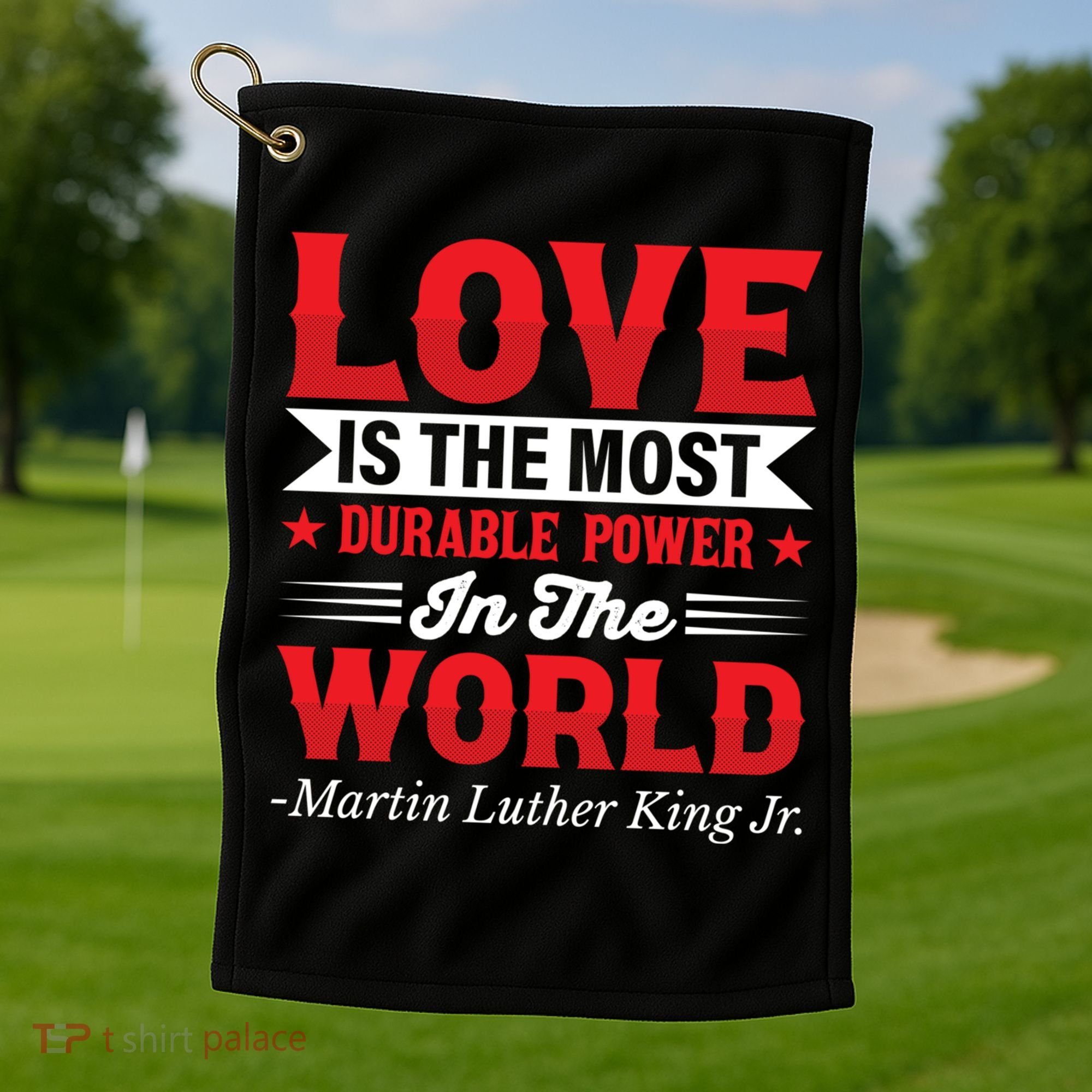 Martin Luther King Jr Gift Golf Towel