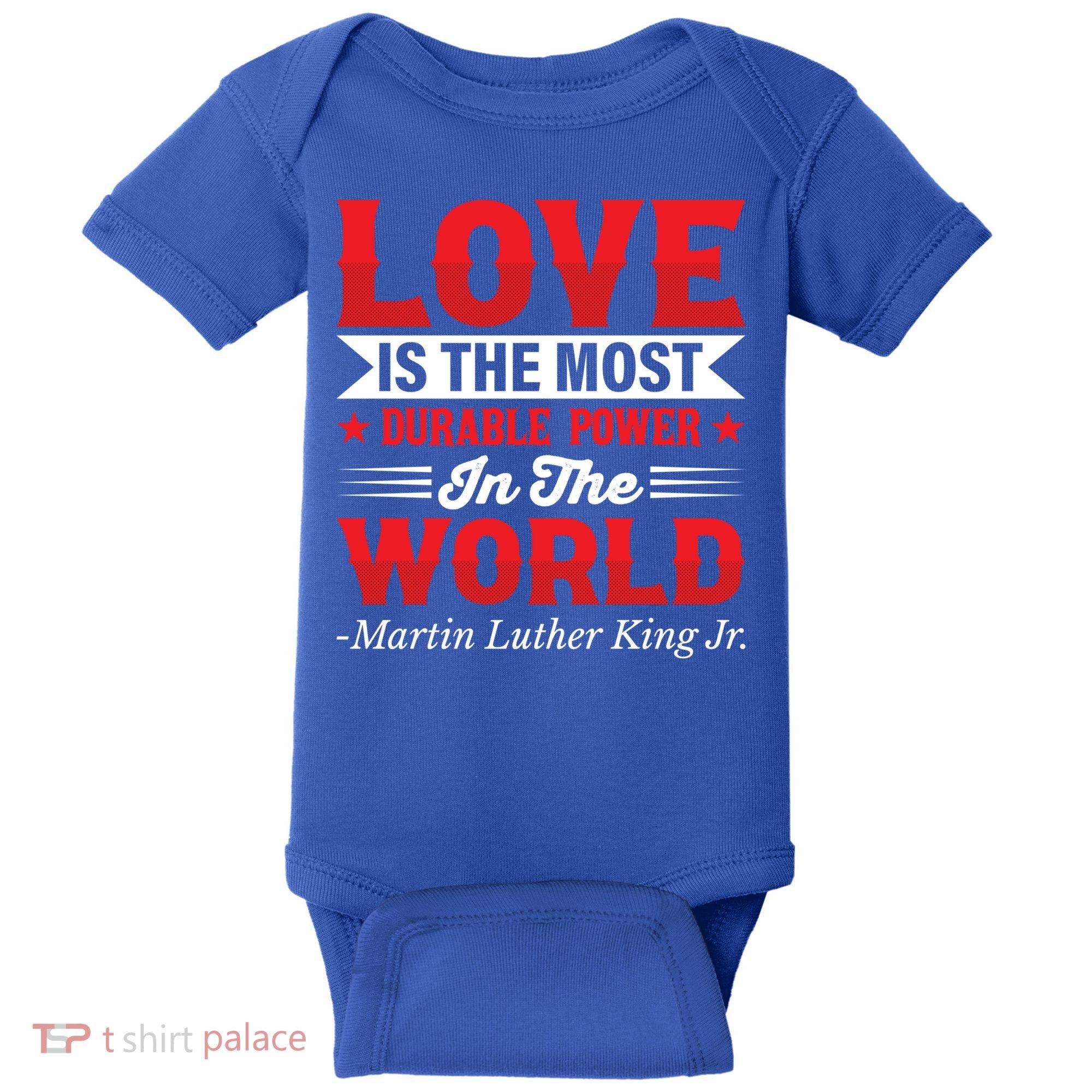 Martin Luther King Jr Gift Baby Bodysuit