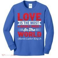 Martin Luther King Jr Gift Kids Long Sleeve Shirt thumb 0