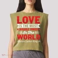 Martin Luther King Jr Gift Garment-Dyed Women's Muscle Tee thumb 2