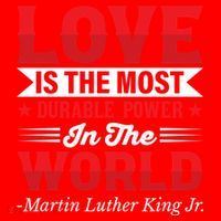 Martin Luther King Jr Gift Santa Hat thumb 1
