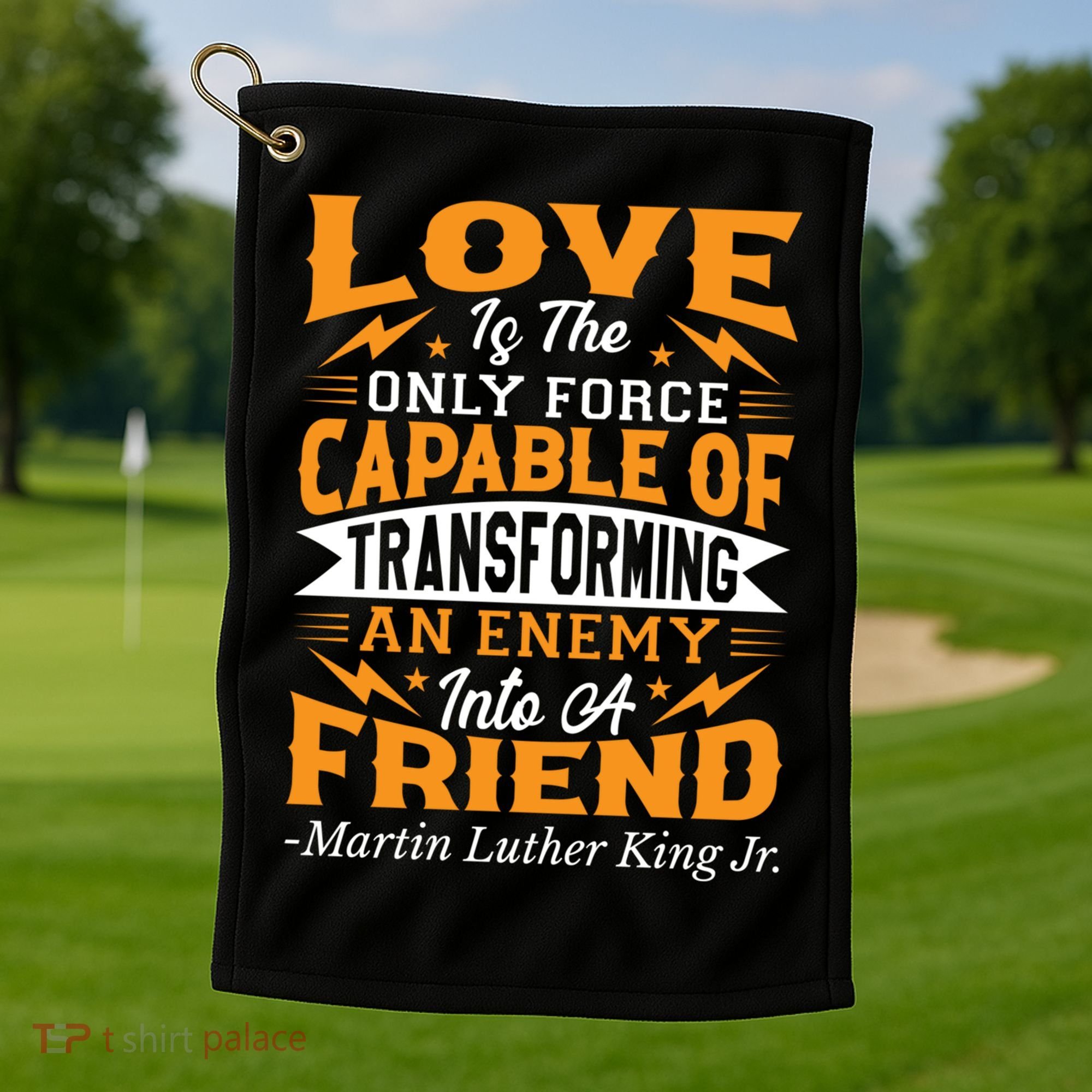 Martin Luther King Jr Great Gift Golf Towel