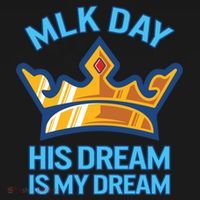 Martin Luther King Mlk Jr Day His Dream Is My Dream Black Gift Doggie Tank thumb 4