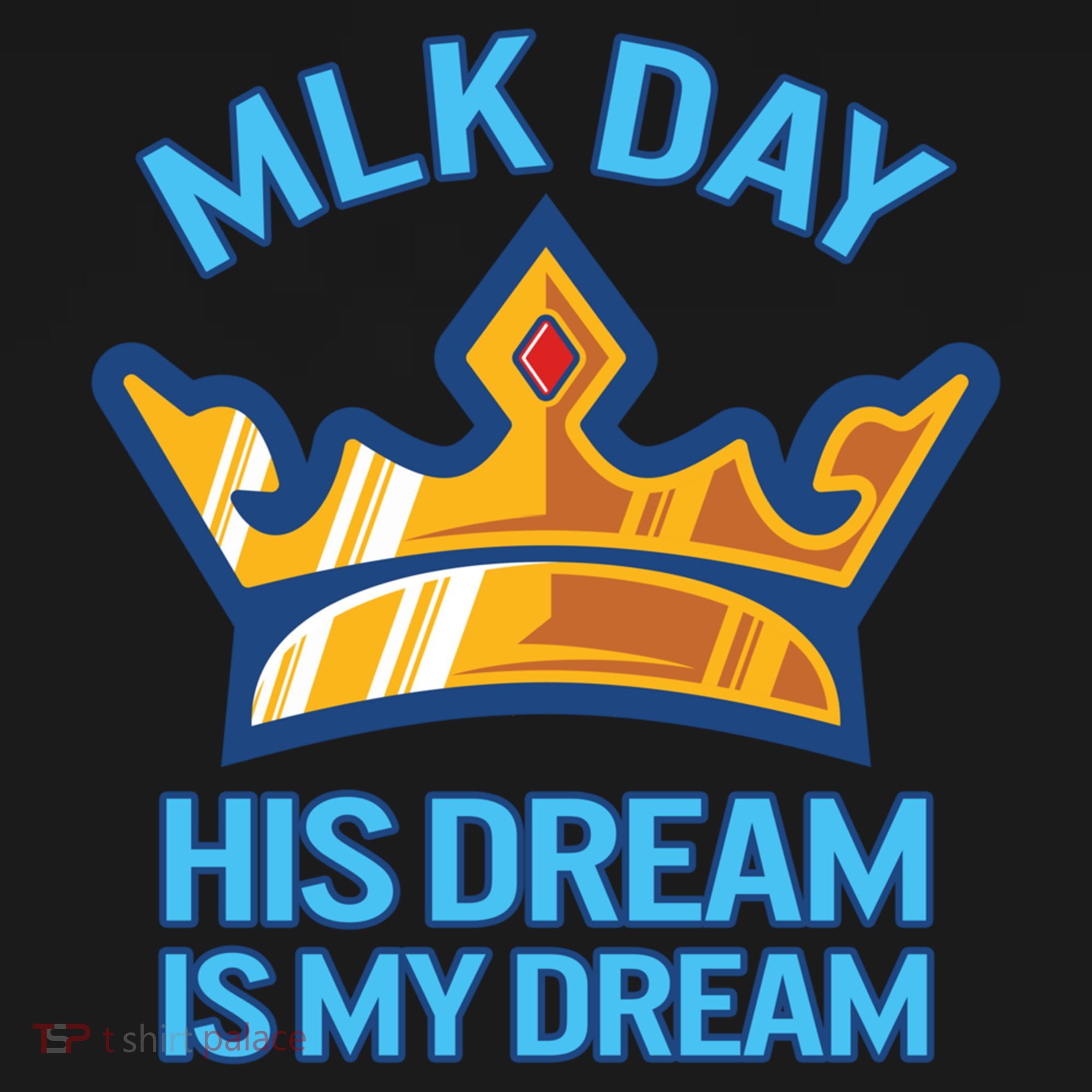 Martin Luther King Mlk Jr Day His Dream Is My Dream Black Gift Women's Hoodie