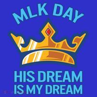 Martin Luther King Mlk Jr Day His Dream Is My Dream Black Gift Baby Bodysuit thumb 2