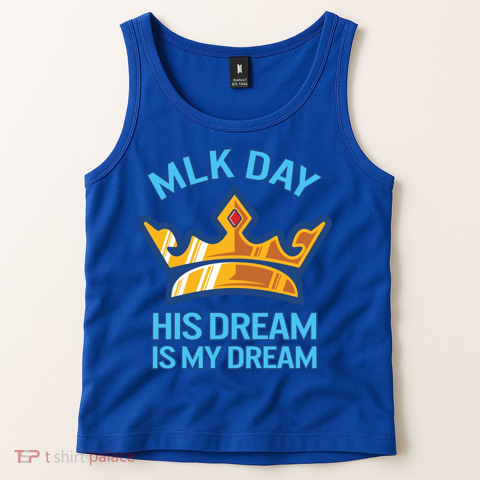 Martin Luther King Mlk Jr Day His Dream Is My Dream Black Gift Tank Top