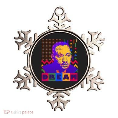 Martin Luther King Dream Colorful 80's Pop Art Ornament