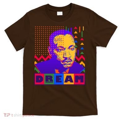 Martin Luther King Dream Colorful 80's Pop Art T-Shirt