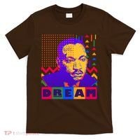 Martin Luther King Dream Colorful 80's Pop Art T-Shirt thumb 0
