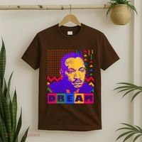 Martin Luther King Dream Colorful 80's Pop Art T-Shirt thumb 2