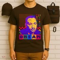 Martin Luther King Dream Colorful 80's Pop Art T-Shirt thumb 6