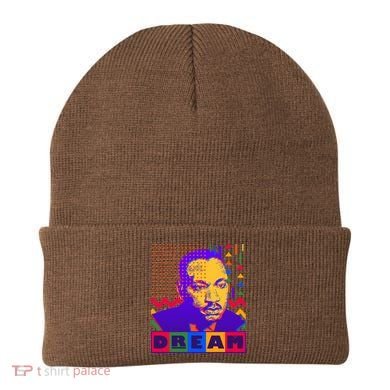 Martin Luther King Dream Colorful 80's Pop Art Beanie