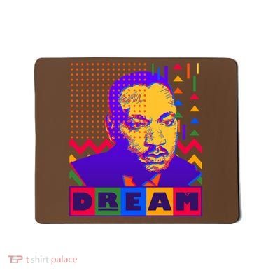 Martin Luther King Dream Colorful 80's Pop Art Mousepad