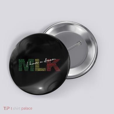 Martin Luther King Jr Day I Have A Dream Black History Month Button