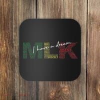Martin Luther King Jr Day I Have A Dream Black History Month Coaster thumb 0
