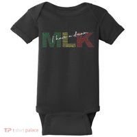 Martin Luther King Jr Day I Have A Dream Black History Month Baby Bodysuit thumb 0