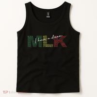 Martin Luther King Jr Day I Have A Dream Black History Month Tank Top thumb 2