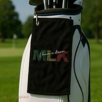 Martin Luther King Jr Day I Have A Dream Black History Month Golf Towel thumb 2