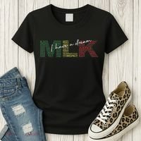 Martin Luther King Jr Day I Have A Dream Black History Month Women's T-Shirt thumb 3