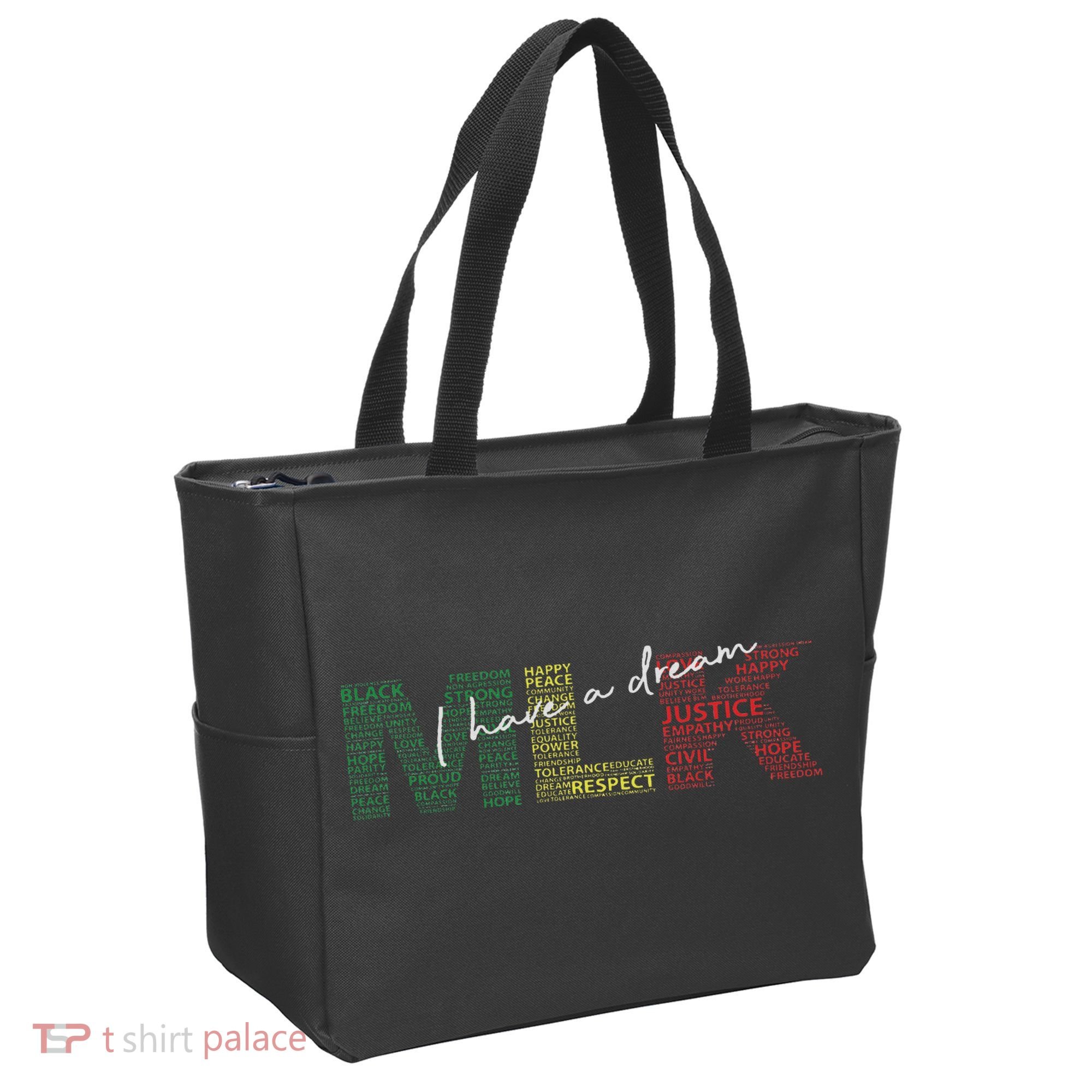 Martin Luther King Jr Day I Have A Dream Black History Month Tote Bag