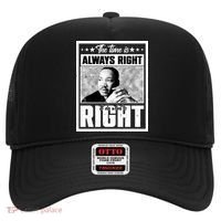 Martin Luther King Jr The Time Is Always Right To Do What Is Right Hat thumb 0