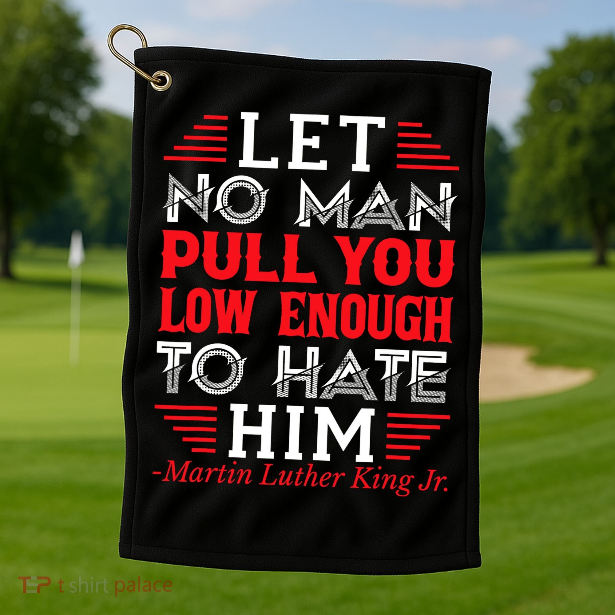 Martin Luther King Jr Golf Towel