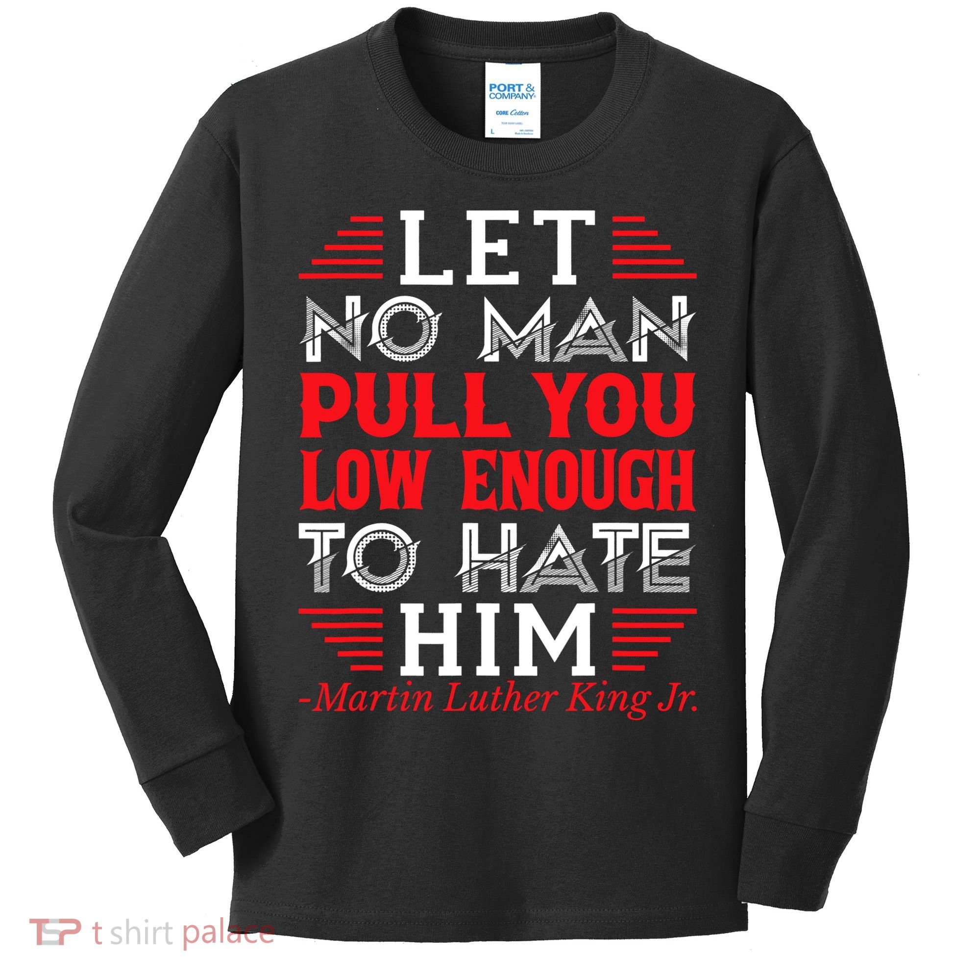 Martin Luther King Jr Kids Long Sleeve Shirt