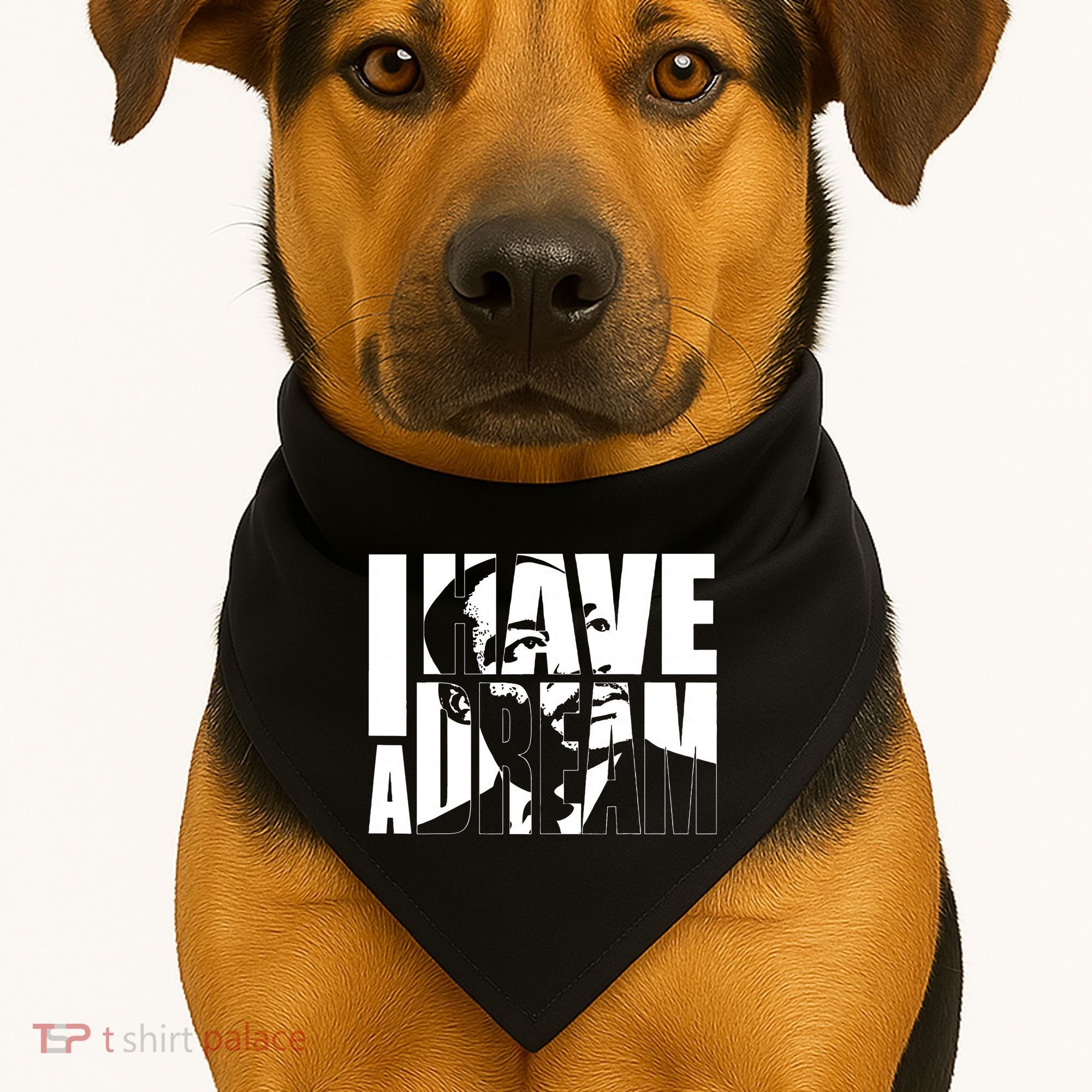Martin Luther King Day I Have A Dream MLK Day USA-Made Doggie Bandana
