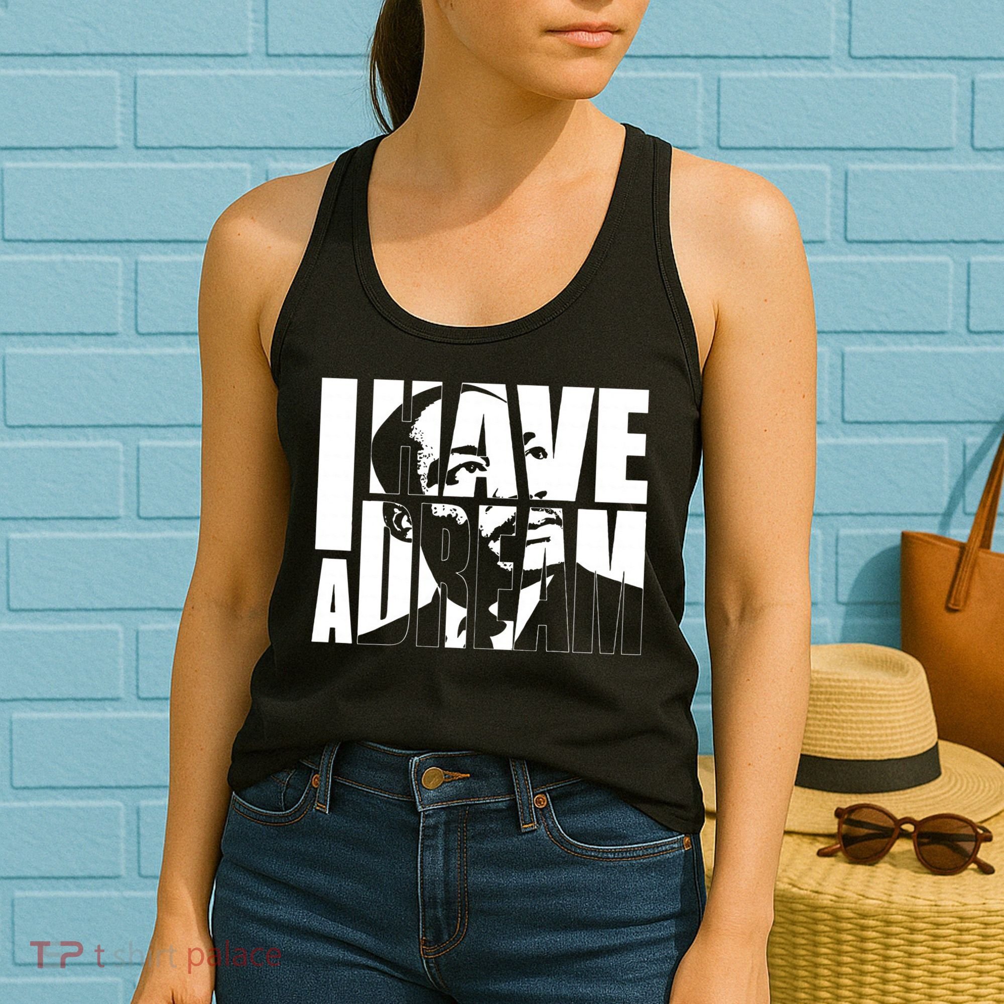 Martin Luther King Day I Have A Dream MLK Day Women's Tank Top