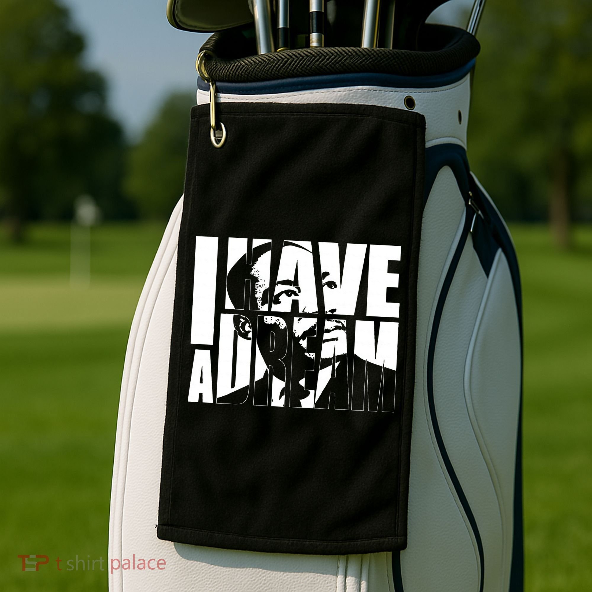 Martin Luther King Day I Have A Dream MLK Day Golf Towel