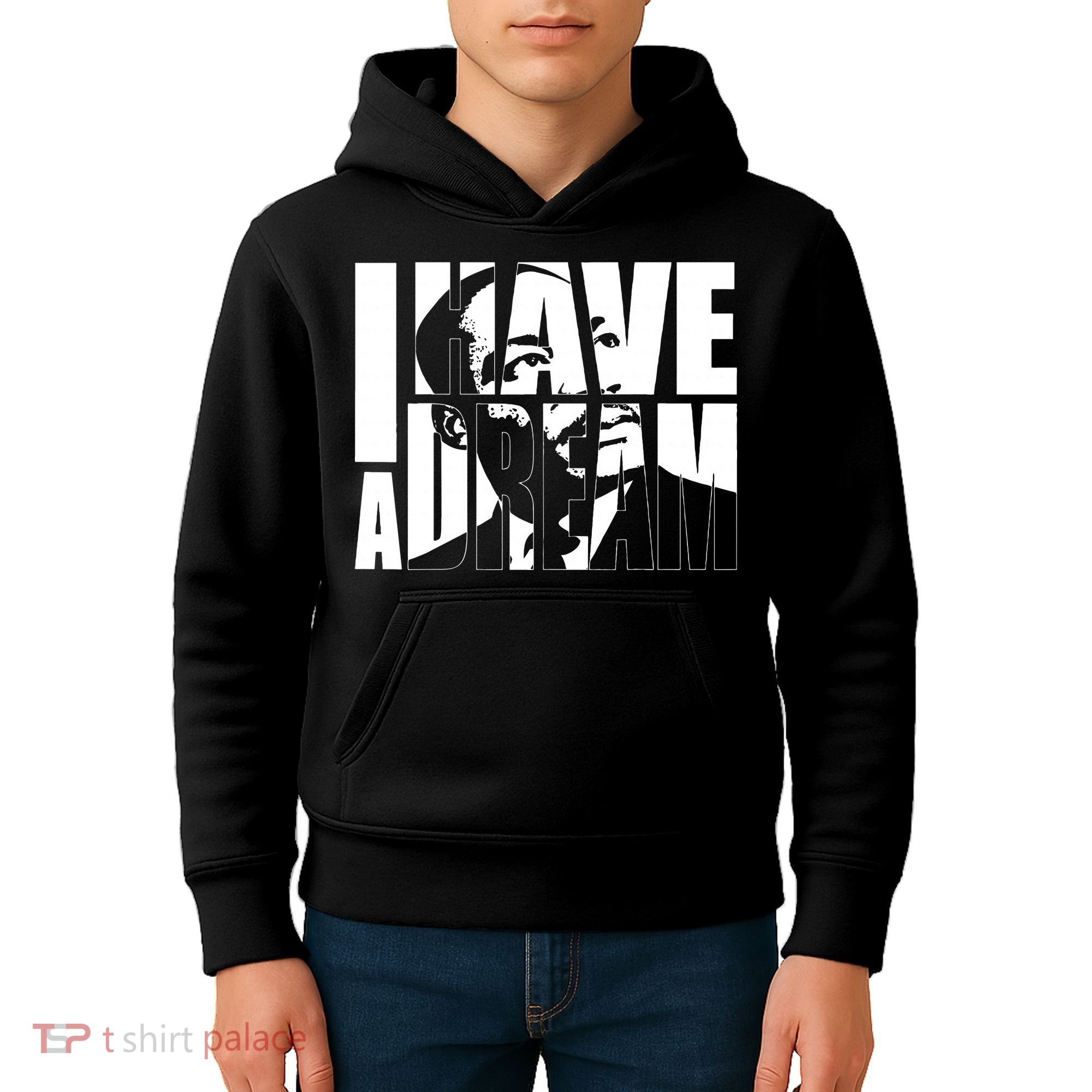 Martin Luther King Day I Have A Dream MLK Day Kids Hoodie