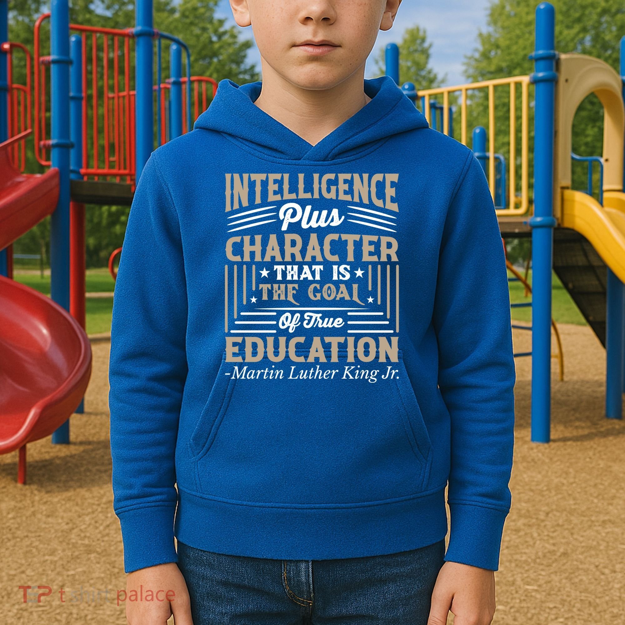 Martin Luther King Jr Gift Kids Hoodie