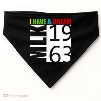 Martin Luther King Jr. I Have A Dream MLK Day USA-Made Doggie Bandana thumb 0